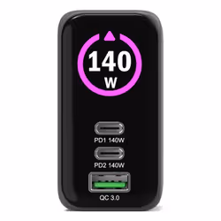 Port Designs 902140PEU mobile device charger Universal Black AC Fast charging Indoor - Additional view 3
