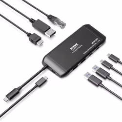 Port Designs PORT Connect Mobile docking station 1 X 4K USB-C 7 devices 100W - Additional view 6