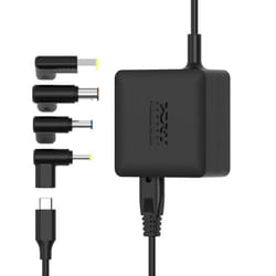 Port Designs 904065LEEU power adapter/inverter Indoor 65 W Black
