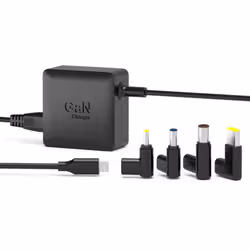 Port Designs 904065LEEU power adapter/inverter Indoor 65 W Black - Additional view 2