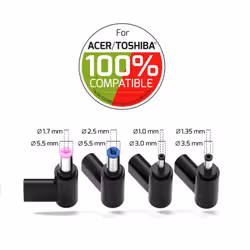 Port Designs 904100ACTOEU power adapter/inverter Indoor 100 W Black - Additional view 6