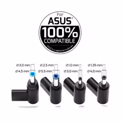 Port Designs 904065ASEU power adapter/inverter Indoor 65 W Black - Additional view 4