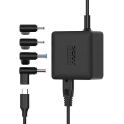Port Designs 904065ACTOEU power adapter/inverter Indoor 65 W Black