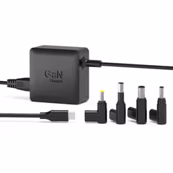 Port Designs 904065HPEU power adapter/inverter Indoor 65 W Black - Additional view 3