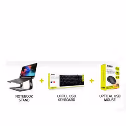 Port Designs 501896 keyboard Mouse included Office USB Black - Additional view 2