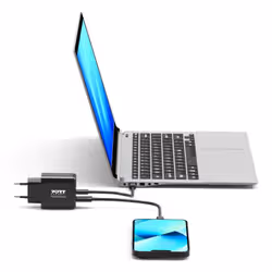 Port Designs 501939 mobile device charger Laptop, Smartphone, Tablet Black AC Fast charging Indoor - Additional view 3
