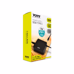 Port Designs 900098-EU power adapter/inverter Indoor 90 W Black - Additional view 5