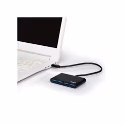 Port Designs 900123 interface hub USB 3.2 Gen 1 (3.1 Gen 1) Type-C 5000 Mbit/s Black - Additional view 4