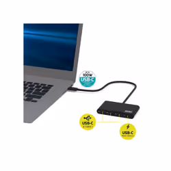 Port Designs 900147 interface hub USB Type-C 5000 Mbit/s Black - Additional view 7