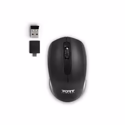 Port Designs 900508 mouse Medical Ambidextrous RF Wireless + USB Type-C 1000 DPI - Additional view 4
