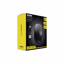 Port Designs 900711 mouse Right-hand USB Type-A Optical 3200 DPI - Additional view 4