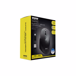 Port Designs 900716 mouse Right-hand RF Wireless + Bluetooth Optical 3200 DPI - Additional view 4