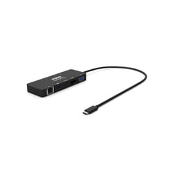 Port Designs 901909 laptop dock/port replicator Wired USB 3.2 Gen 1 (3.1 Gen 1) Type-C Black