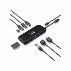 Port Designs 901913 interface hub USB 2.0 Type-C 5000 Mbit/s Black - Additional view 4