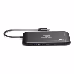 Port Designs PORT Connect Mobile docking station 2 X 4K USB-C 7 peripherals 100W - Additional view 2