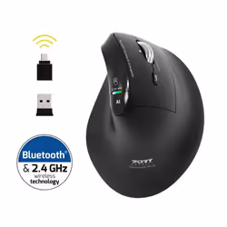 Port Designs ERGO AUDITOR mouse Universal Right-hand RF Wireless + Bluetooth Optical 4800 DPI - Additional view 5