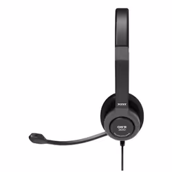 Port Designs 912001 headphones/headset Wired Head-band Office/Call center USB Type-C / USB Type-A Black - Additional view 5