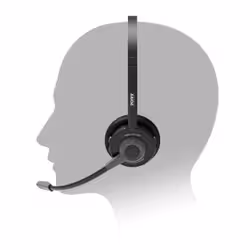 Port Designs PORT Connect Pro Lite 200 Headset Wired & Wireless Head-band Calls/Music USB Type-C Bluetooth Black - Additional view 7