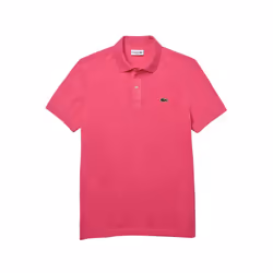 Lacoste PH4012 Mens Polo Shirts Collared Slim Fit Summer Top Sports GolfÂ Tee NEW - Hot Pink, XS