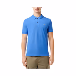 Lacoste Mens Polo Shirts Golf Tee - Sky Blue, M