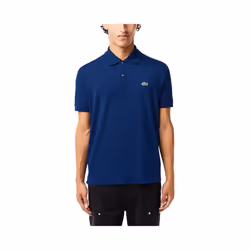 Lacoste Mens Polo Shirts Golf Tee - Navy Blue, L