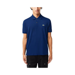 Lacoste Mens Polo Shirts Golf Tee - Navy Blue, S