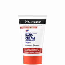 Norwegian Formula Hand Cream Concentrated Unscented, Immediate and Lasting Relief With Glycerin, (300 Applications), 75 ml (P ...