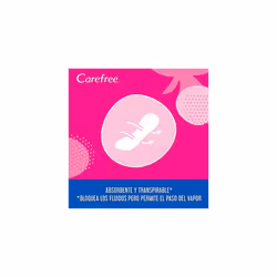 Carefree Panty Liners Flexiform WhiteÂ Â Sanitary Pads Pack