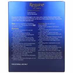 Regaine for Men Extra Strength Hair Regrowth Solution, 60 ml