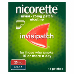Nicorette InvisiPatch Step 1 25mg - 14 Patches
