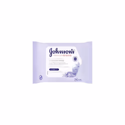 Johnson's Face Care Makeup Be Gone Pampering Wipes (6 x Packs of 25)