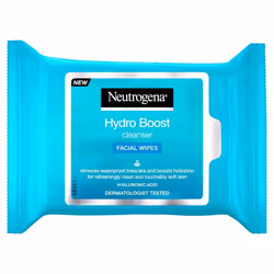 Neutrogena Hydro Boost Cleanser Facial Wipes - Pack of 25