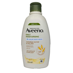 AveenoÃÂ Daily Moisturising Yogurt Body Wash, 300 ml, Vanilla and Oat Scented