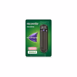 Nicorette QuickMist Mouth Spray, Cool Berry Flavour, Nicorette Quickmist Single Nicotine Spray, 1 mg