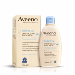 Aveeno Dermexa Daily Emollient Body Wash, 300 ml