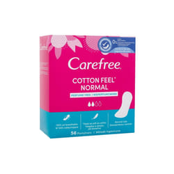 Carefree - Cotton Feel Normal - For Women, 56 pc