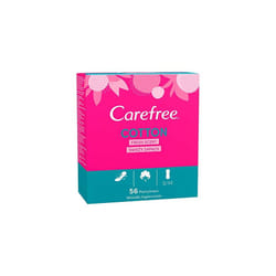 Carefree Cotton Fresh Scent Pantyliners, Pack of 56