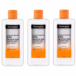 3 x 200ml Neutrogena Blackhead Eliminating Cleansing Toner