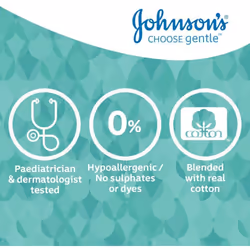 JOHNSON'S Baby Cottontouch 2-in-1 Bath & Wash Multipack â Gentle Newborn Hair and Body Wash â Blended with Real Cotton â pH Balanced for