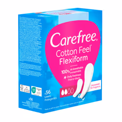 Carefree Flexiform protective cotton unscented 56 u - Additional view 3