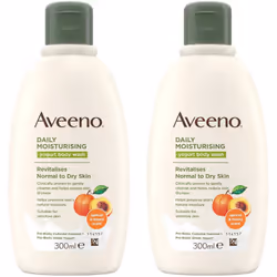 Aveeno Body wash Daily Moisturising Yogurt bodywash Twin Pack 2 x 300 ML