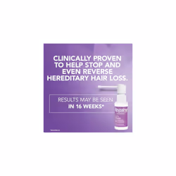 for Women Regular Strength Scalp Solution (1x 60ml bottle), Hair Regrowth Treatment for Hereditary Hair Loss, Female Hair Loss Solution with 2%