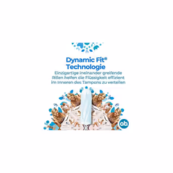 ProComfort Mini Tampons for Light to Medium Days with Dynamic Fit Technology & SilkTouch Surface for Ultimate Comfort* & Reliable Protection (1 x 64