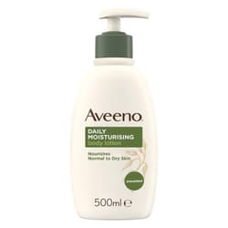 Aveeno Daily Moisturising Lotion, Moisturises for 24 Hours, Body Lotion for Normal to Dry Skin Care, 500ml