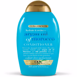 OGX Argan Oil of Morocco Conditioner for Dry Damaged Hair, Extra Strength, 385 ml