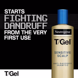 Neutrogena T/Gel Anti-Dandruff Shampoo for Sensitive Scalp, 150 ml