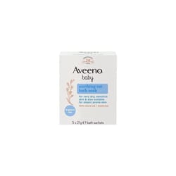 AVEENO Baby, Soothing Oat Bath Soak, 5 x 21g Bath sachets