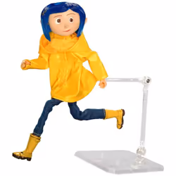 NECA - Coraline Articulated In Raincoat Coraline Movie Articulated
