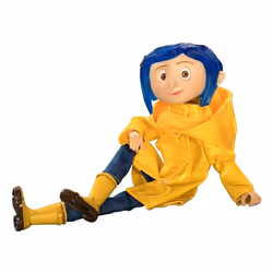 NECA - Coraline Articulated In Raincoat Coraline Movie Articulated