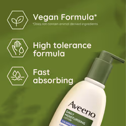 Daily Moisturising Lotion Calming Relief, With Nourishing Oat & Calming Lavender Scent, 24 Hour Moisturisation, Calms Normal To Dry Skin, Fast